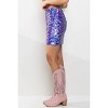 Women's Sequin Mini Skirt - Ces Femme - 4 of 4