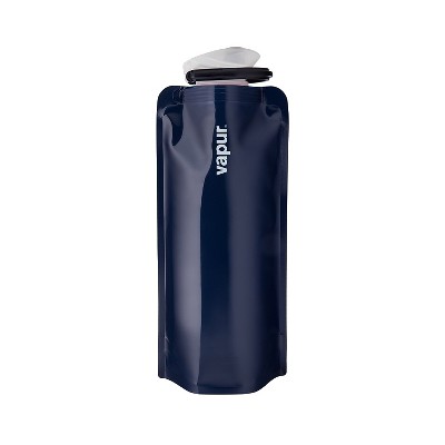 Vapur Anti-Bottle Collapsible Wide Mouth Water Bottle 34 oz. Admiral Blue (30058)