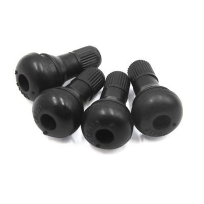 Unique Bargains Tubeless Wheel Tyre Tire Valve Stem for Truck Car Auto 35mm Length Black 4pcs