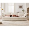 VASIP Modern 3-Seater Slipcovered Sofa Couch with Suppleness Armrests,Deep Seat,Soft Chenille Fabric for Living Room,Apartment,Cream - 2 of 4
