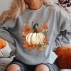 Simply Sage Market Fall Pumpkin Floral Sweatshirt - 2 of 4