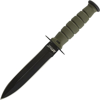 6 TACTICAL BOOT COMBAT NECK KNIFE Survival Hunting BOWIE Military Fixed  Blade