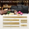 SereneLife Thermal Therapy Bamboo Stick Massage Kit with Heating Bag PSLMSGBMB22 - 4 of 4