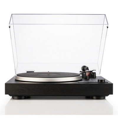 Dual CS 418 Manual Hi-Fi 3-Speed Turntable (Black Veneer)