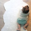 Faux Fur Shaped Throw - Cream - Levtex Baby - 2 of 4