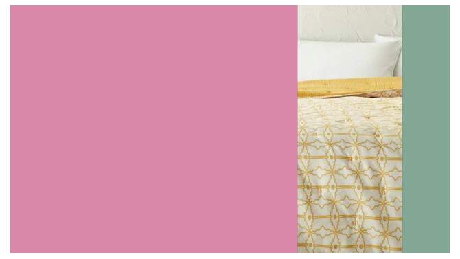 Reversible Gauze Quilt Gold - Opalhouse™ designed with Jungalow™, 2 of 5, play video