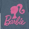 Boys' - Barbie - Barbie Logo Pink Glitter Short Sleeve Graphic T-Shirt - 2 of 4