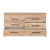 NicBex 6 Drawer Double Dresser for Bedroom,Modern Style Drawers with Black Pulls,Dressers for Kids Room,Living Room,Entry and Hallway - 4 of 4