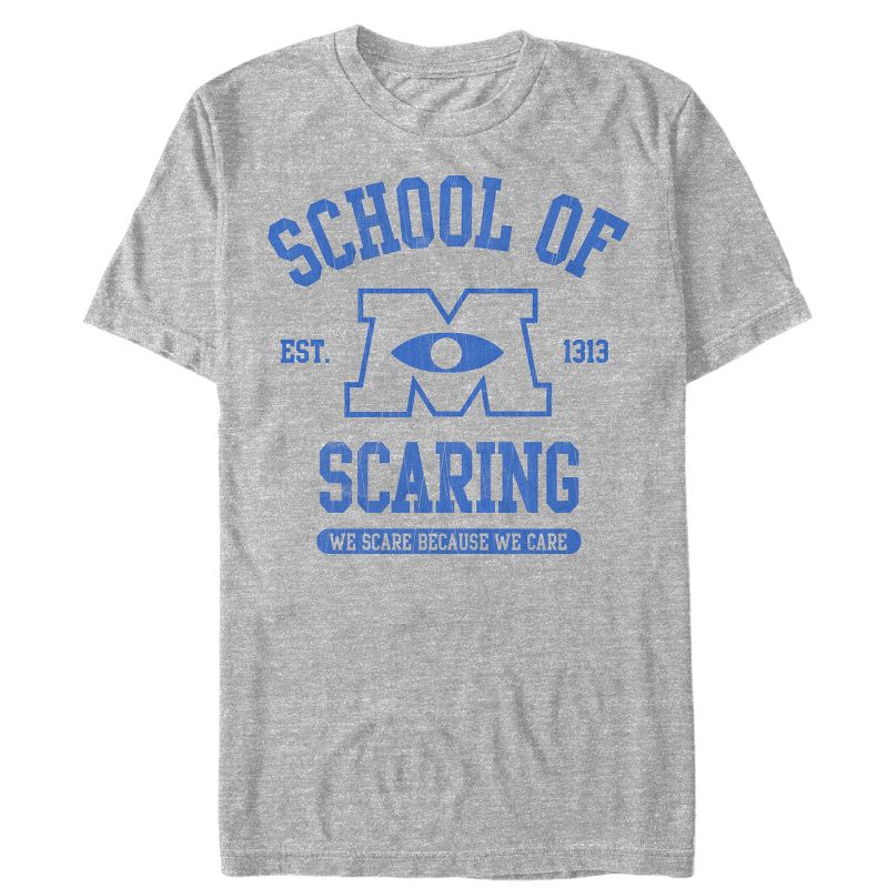 Men's Monsters Inc School of Scaring T-Shirt, 1 of 5
