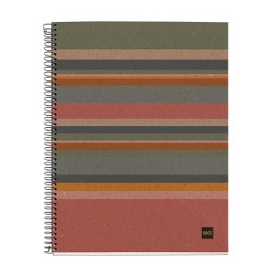 Miquel Rius 100% PCW Recycled 4 Subject Lined Notebooks, 11" x 9", 120 Sheets, Heavyweight Paper, Subjects Separated by Color, Cardboard Cover - 1 of 1