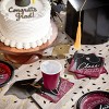 Creative Converting Class of 2025 Graduate Burgundy Red Paper Beverage Napkins 108ct - 2 of 4