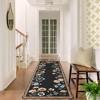 Washable Non-Slip Area Rug, Floral Soft Carpet for Bedroom & Living Room, Cute Aesthetic Throw for Girls' Room - 3 of 4