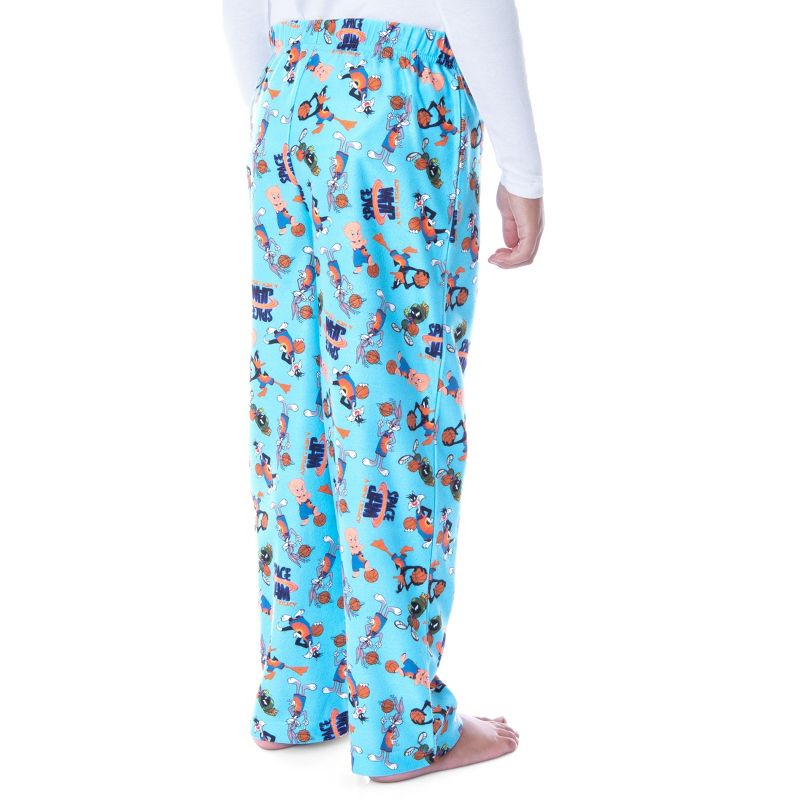 Space Jam A New Legacy Boys' Allover Character Loungewear Pajama Pants Blue, 2 of 5