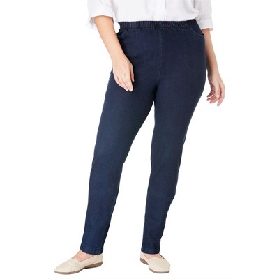 Woman Within Fineline Denim Jegging