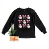 The Juniper Shop Coquette Santa Chart Toddler Long Sleeve Tee - image 2 of 3