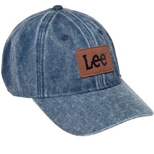 Lee Unisex Adult Logo Patch Cotton Twill Strapback Cap, Adjustable Ball Caps for Men and Women - 1 of 4