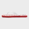 Men's Brent Americana Flip Flop Sandals - Goodfellow & Co™ Red/White - 2 of 4