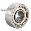 Unique Bargains 604ZZ Ball Bearings Double Shield High Carbon Steel Z1 20 Pcs - 3 of 4