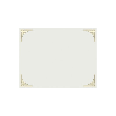 Great Papers Certificates 8.5" x 11" Gold 12/Count (963008)