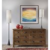 Bella Floor Lamp Black Nickel - Adesso: Modern Touch Sensor, ETL Listed, Polyester Shade - 3 of 4