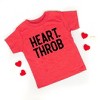 The Juniper Shop Heart Throb Small Heart Puff Print Toddler Short Sleeve Tee - 2 of 3