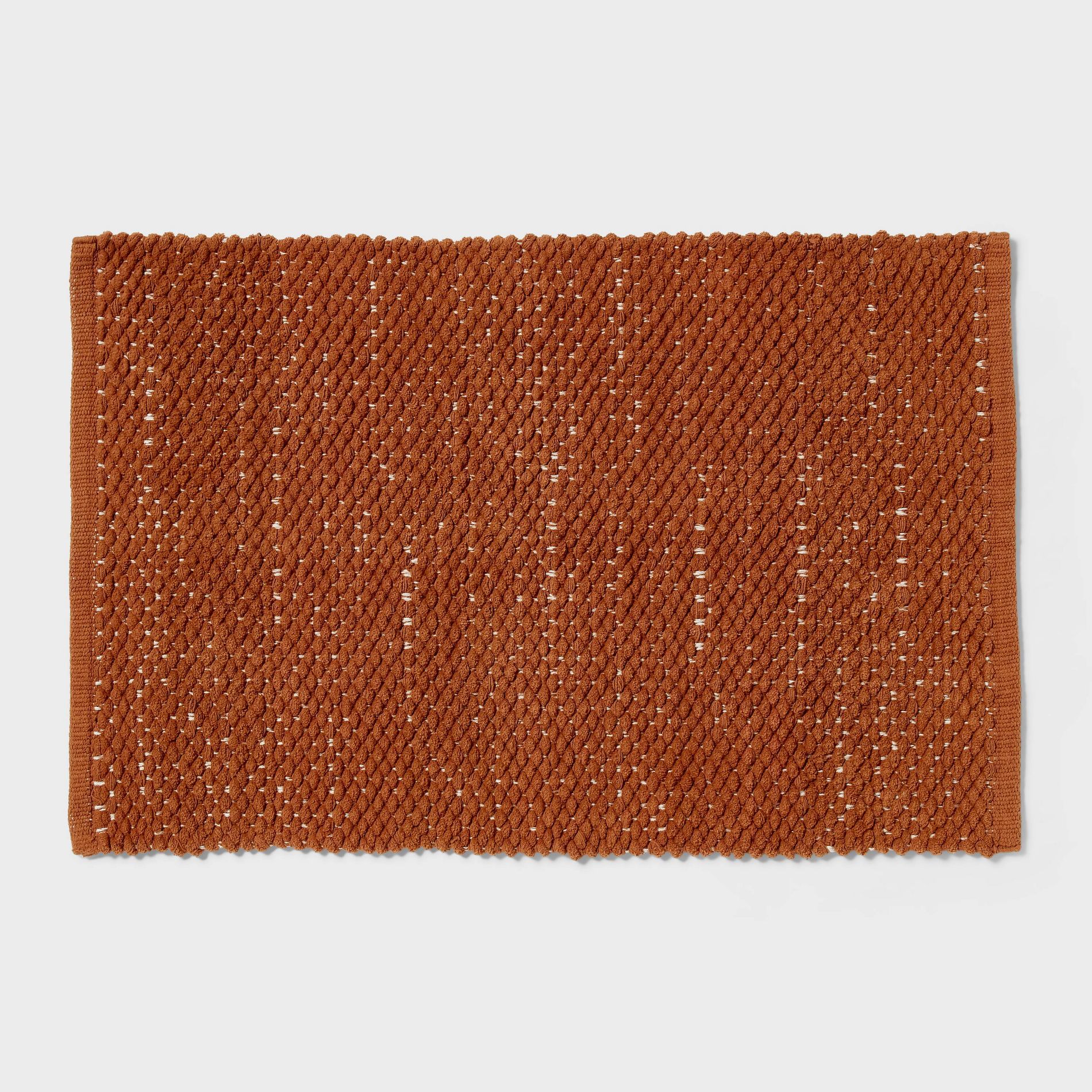 20"x30" Handloom Cotton Bath Rug Caramel - Threshold™