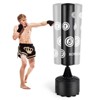 Punching Bag with Stand, Freestanding Heavy Boxing Bag for Adult Kids, Stand Kickboxing Bag with Suction Cup for Home Office Gym - 2 of 4