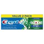 Crest + Scope Outlast Complete Whitening Toothpaste - Mint - 5.4oz