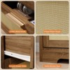 Rattan 12-Drawer Dresser, Modern Farmhouse Chest of Drawers, Space Saving Storage Organizer for Bedroom Living Room & Apartment, Holds Up to 55'' TV - 4 of 4