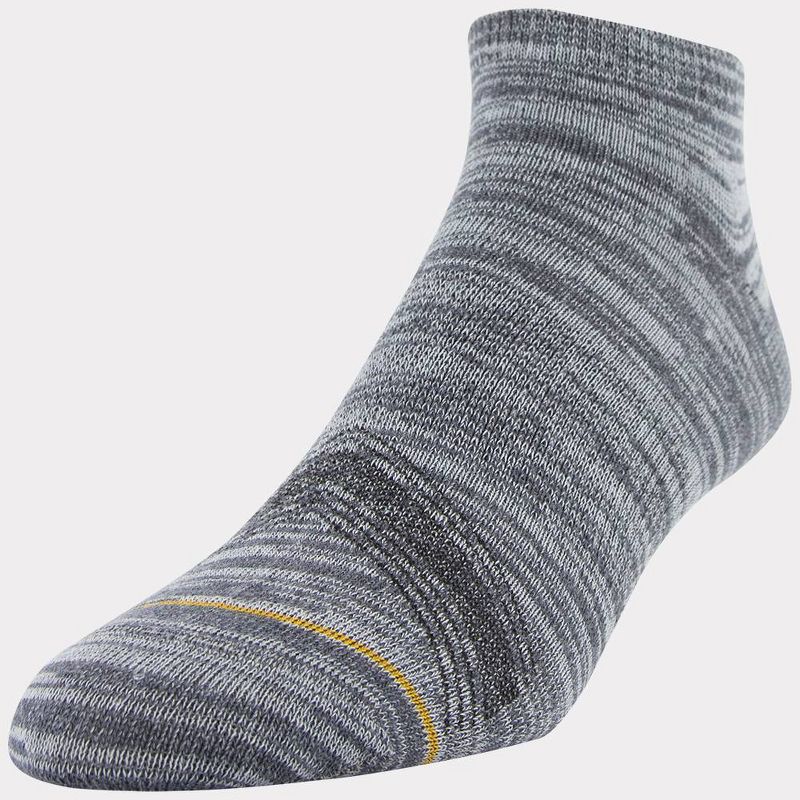 Signature Gold by GOLDTOE Men&#39;s 3pk Casual GT Free Feed No Show Socks - Gray 6-12.5, 2 of 6