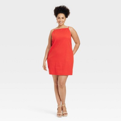 Women's Knit Ballerina Mini Dress - A New Day™