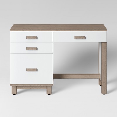 target desk with drawers