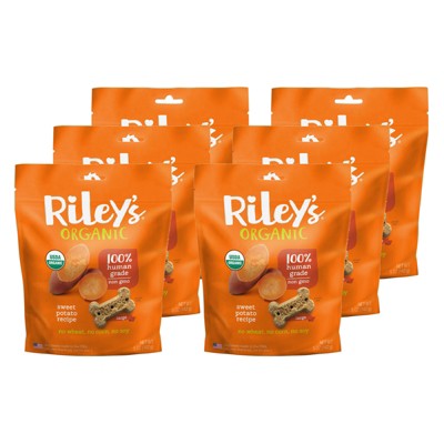 Riley's Organics Sweet Potato Large Bone Dog Treats