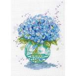 Dimensions Counted Cross Stitch Kit 5"X7"-Fresh Flowers (14 Count)