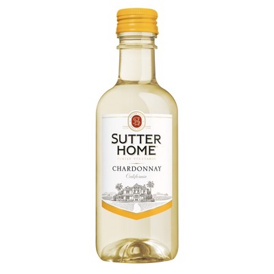 Sutter Home Chardonnay White Wine - 4pk/187ml Bottles