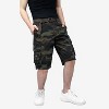 X RAY Men's Belted 12.5" Inseam Knee Length Cargo Shorts (Big & Tall) - 4 of 4