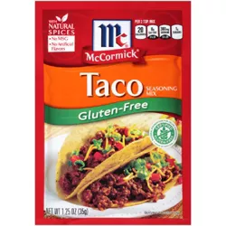 McCormick Gluten Free Taco Seasoning Mix - 1.25oz