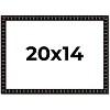 PosterPalooza | 20x14 Bamboo Picture Frame, UV Acrylic, 4 Finishes - Brown, Black, Gold, and Natural - 2 of 4