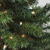 Northlight Pre-Lit Canadian Pine Medium Artificial Christmas Tree - 4' - Clear Lights - 2 of 4