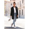 Women's Long Button Up Coat - LASCANA - 3 of 4