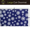 Briarwood Lane Winter Coir Doormat 48x30 Scattered Snowflakes Large For Winter Coir Doormat - 3 of 3