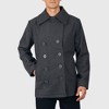 Alpine Swiss Mason Mens Wool Blend Classic Pea Coat Jacket - 2 of 4