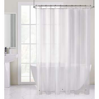 Ecoluxe PEVA Bathroom Waterproof Shower Curtain Liner 70 WX 70 H, White,  Heavy Duty Hotel Quality…See more Ecoluxe PEVA Bathroom Waterproof Shower