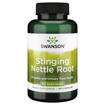 Swanson Stinging Nettle Root 500 mg 100 Caps.