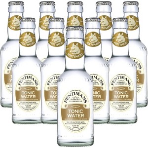 Fentimans Botanically Brewed Natural Tonic Water 10 Pack, 6.7 fl oz Bottles – Premium Mixer for Cocktails & Refreshing Drinks - 1 of 4