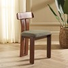 Cayde Boucle Seat Dining Chair - DCH8806 - Safavieh - 3 of 4