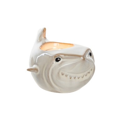 Beachcombers Small Shark Candle Holder