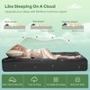 Itopfox King Mattress Topper with Bamboo Viscose, Thick Pillow Top Pad for Enhanced Comfort, Breathable Design for Back Pain Relief in Dark Gray - 3 of 4