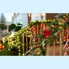6Ft Christmas Garland, Pre-Lit Xmas Garland with Lights - Classic Christmas Theme, Battery-Powered with 8 Lighting Modes & Timer - 3 of 4