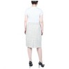 NY Collection Womens Tweed Double Knit Pencil Skirt - 2 of 2